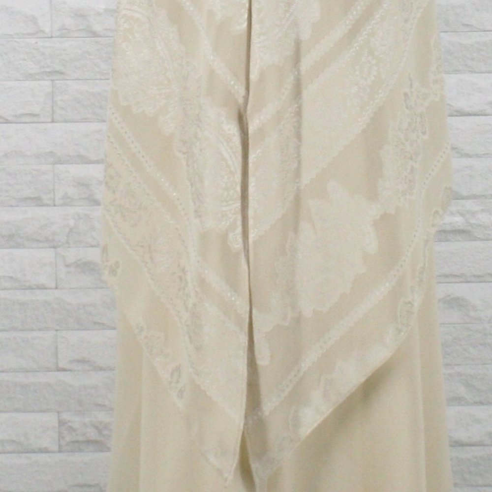 ULTRA DRESS Maxi Gown Dress Asymmetrial Mother of Bride Groom Tan Plus Size 14 - Picture 6 of 16